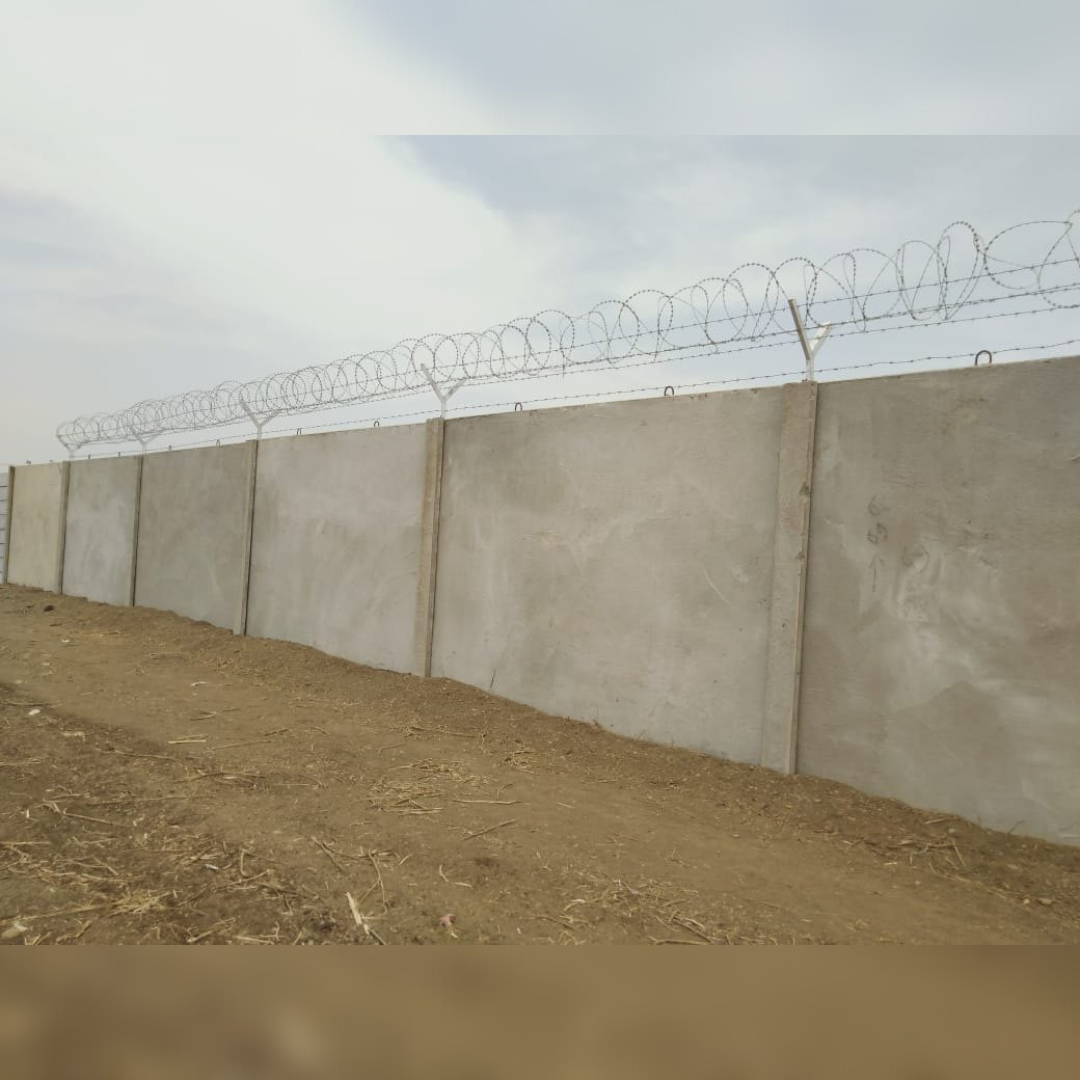 RCC Precast Single Panel Compound Wall Manufacturers In Haryana