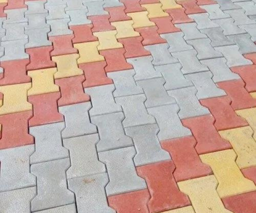 Coloured Paver Block ( Red, yellow, Grey )  Manufacturer and Supplier in India